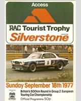 Programme Cover - Tourist Trophy 1977