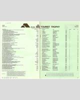 Entry List - Tourist Trophy 1977