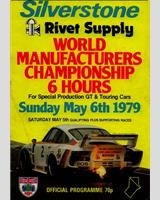 Programme Cover - Silverstone 6 Hours 1979
