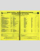 Entry List - Silverstone 6 Hours 1979