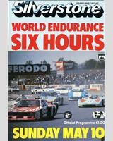 Programme Cover - Silverstone 6 Hours 1981