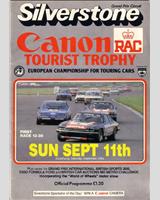 Programme Cover - Tourist Trophy 1983
