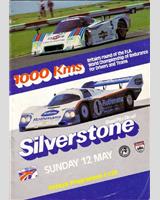 Programme Cover - Silverstone 1000 Kilometres 1985