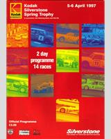 Programme Cover - British GT Championship Silverstone 1997