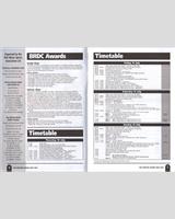 Schedule of Events - British GT Championship Silverstone 1997