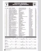 Entry List - British GT Championship Silverstone 1999