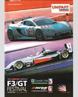 Programme Cover - British GT Championship Silverstone 2007