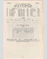 Entry List - WECC Snetterton [Jaguar Handicap] 1954