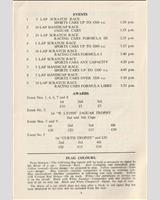 Schedule of Events - WECC Snetterton [S1.5] 1954