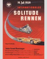 Programme Cover - Solitude - Grand Touring 1600 cc 1959