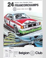 Schedule of Events - Spa 24 Hours 1978