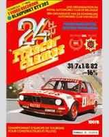 Programme Cover - Spa 24 Hours 1982