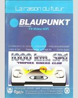 Programme Cover - Spa 1000 Kilometres 1982