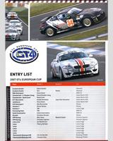 Entry List - European GT4 Cup Spa 2007