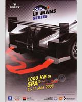 Programme Cover - Spa 1000 Kilometres 2008