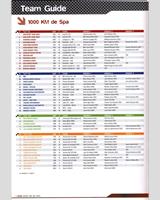 Entry List - Spa 1000 Kilometres 2008