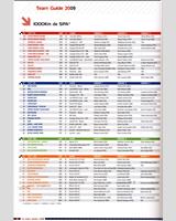 Entry List - Spa 1000 Kilometres 2009