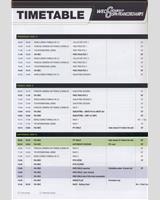 Schedule of Events - Spa 6 Hours 2017