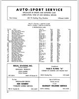 Entry List - Stockton - Production - Class E 1962