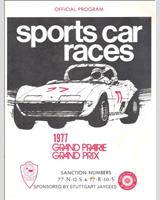 Programme Cover - SCCA National Stuttgart [ASR+BSR+CSR+AP+BP+CP+AS] 1977
