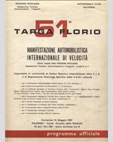 Programme Cover - Targa Florio 1967