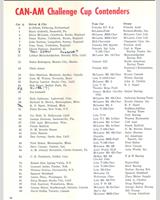 Entry List - Can-Am Texas 1969