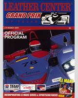 Programme Cover - American Le Mans Series Texas 2001