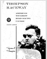 Programme Cover - SCCA Regional Thompson [BM+CM+DM] 1956