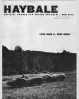 Programme Cover - SCCA Regional Thompson [GT] 1959