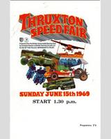 Programme Cover - BARC Thruxton [Production] 1969
