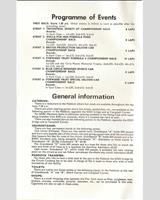 Schedule of Events - Tricentrol Sports GT Championship Thruxton 1974