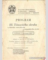 Programme Cover - Tišnov [S750] 1957