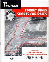 Programme Cover - Preliminary Torrey Pines [CP+DP+EP] 1955