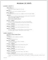Schedule of Events - Novice Tracy [Modified+Ladies] 1959