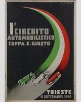 Programme Cover - Circuito di Trieste 1949