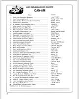 Entry List - Can-Am Trois-Rivières 1979