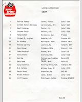 Entry List - Can-Am Trois-Rivières 1980