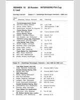 Entry List - Interserie Ulm 1978