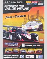 Programme Cover - FFSA French GT Championship Val de Vienne 2009