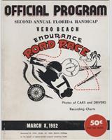Programme Cover - Vero Beach 6 Hours 1952