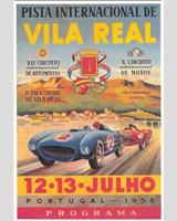 Programme Cover - Vila Real [GT] 1958