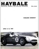 Programme Cover - SCCA Regional Vineland [Modified+BP] 1959