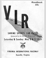 Programme Cover - SCCA National Virginia - Classes: BM+CM+DM+EM+FM+GM 1959