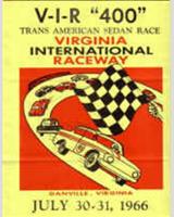 Programme Cover - Trans-Am Virginia 1966