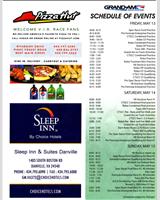 Schedule of Events - 2 h 45 min Virginia 2011