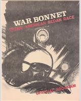 Programme Cover - Trans-Am War Bonnet 1968