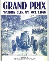 Programme Cover - Watkins Glen Grand Prix 1948