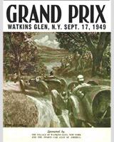 Programme Cover - Watkins Glen Grand Prix 1949
