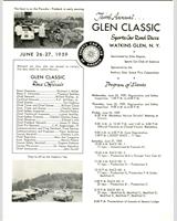 Schedule of Events - SCCA Regional Watkins Glen [MG] 1959