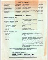 Schedule of Events - MGCC Watkins Glen [Production 1.5] 1959
